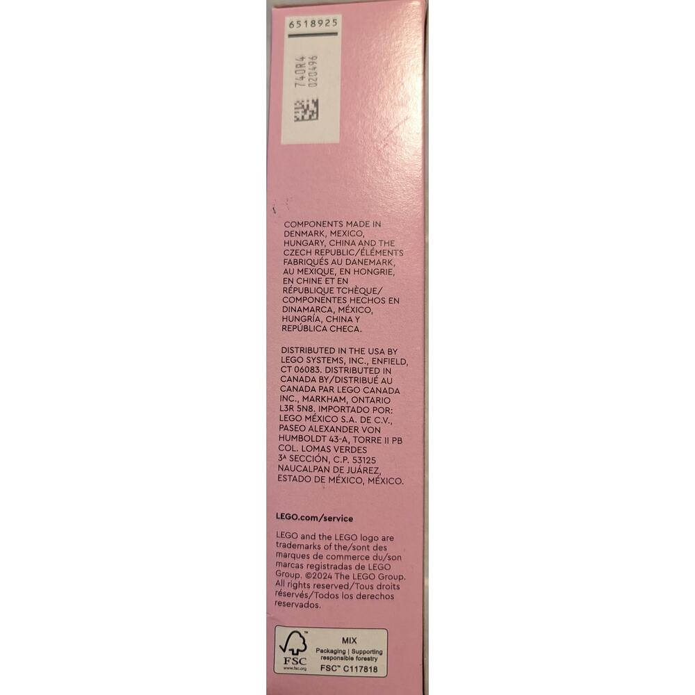 NIB Lego Cherry Blossom Building Blocks Decor 438 Pieces Model 40725 - Picture 8 of 8